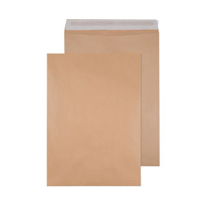 Q-Connect Envelope 458x324mm Pocket Self Seal 135gsm Manilla (Pack of 125)