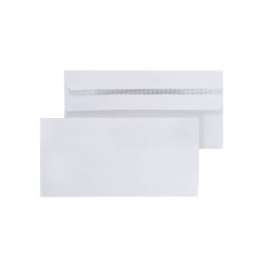 DL White Self Seal 80gsm Envelopes (Pack of 1000)