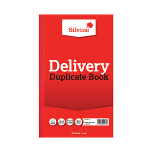 Silvine Carbon Delivery Duplicate Book (Pack of 6)