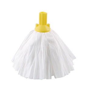 Exel Big White Yellow Mop Heads (Pack of 10)