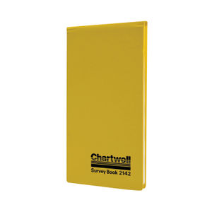 Chartwell Yellow 106 x 205mm Survey Dimension Book