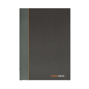 Collins Ideal Feint Ruled Casebound Notebook 192 Pages A4