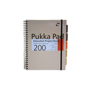 Pukka Pad Executive Ruled Wirebound Project Book A4 (Pack of 3)