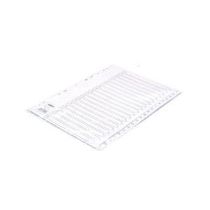 Concord A4 Polypropylene 1-20 Tabs White 20 Part Index Dividers