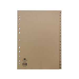 Concord A4 20 Part Buff A-Z Tabs Index Dividers