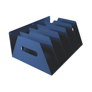 Rotadex 5-Section Lever Arch Filing Rack Blue