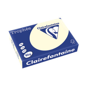 Trophee A4 Ivory 80gsm Paper (Pack of 500)