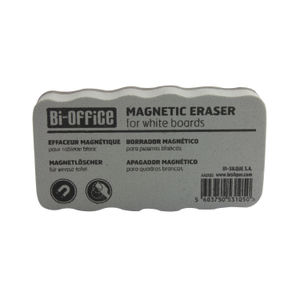 Bi-Office White Lightweight Magnetic Eraser