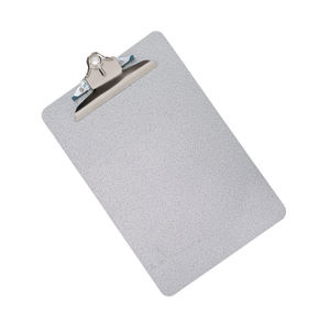 Q-Connect Metal Clipboard Foolscap Grey