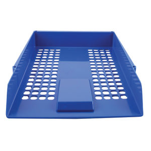 Q-Connect Letter Tray Blue