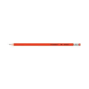 Q-Connect HB Rubber Tipped Office Pencil (Pack of 12)