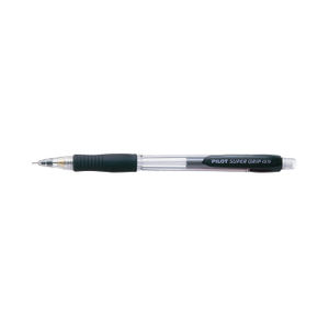 Pilot Super Grip Mechanical Pencil HB Black (Pack of 12)