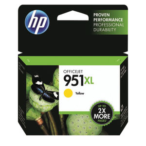 HP 951XL High Capacity Yellow Ink Cartridge - CN048AE