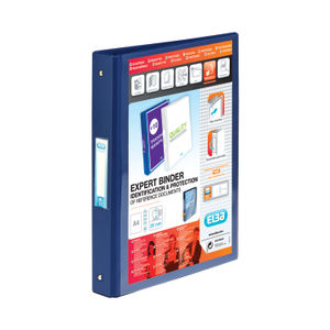 Elba Vision A4 Blue 25mm 4 O-Ring Binder