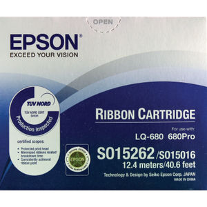 Epson S015016 Black Fabric Ribbon