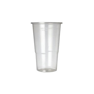 Half Pint Clear Plastic Glasses (Pack of 50)