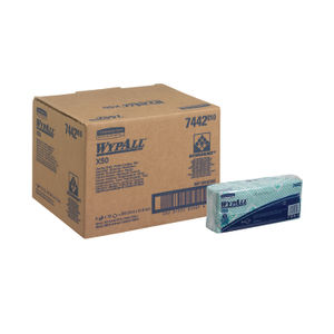 Wypall X50 Green Cleaning Cloths (Pack of 50)