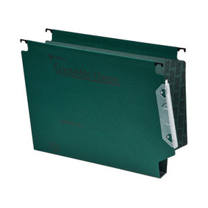 Rexel Crystalfile Classic 300 Green Lateral File (Pack of 25)