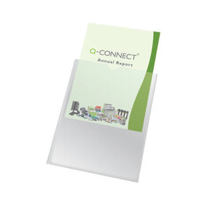 Q-Connect Card Holder Polypropylene A4 (Pack of 100)