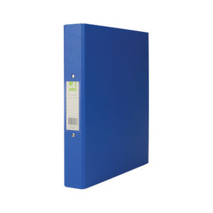 Q-Connect 25mm 2 Ring Binder Polypropylene A4 Blue (Pack of 10)