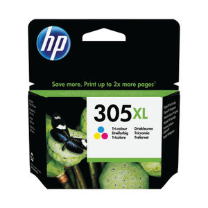 HP 305XL High Yield Tri Colour Ink Cartridge