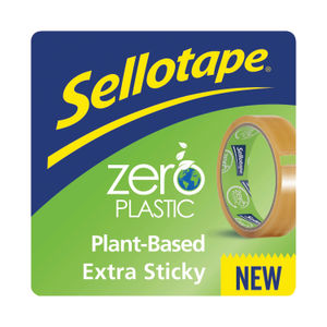 Sellotape 24mm x 30m Zero Plastic Tape