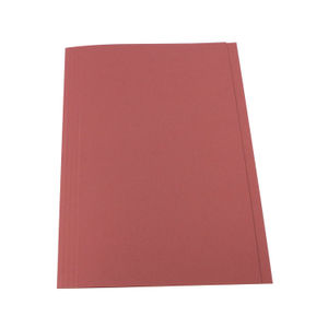 Exacompta Guildhall Square Cut Folder Foolscap Pink (Pack of 100)