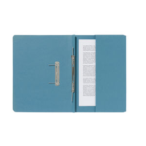 Guildhall Blue Pocket Spiral Files 285gsm (Pack of 25)