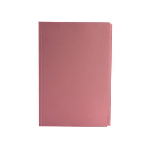 Guildhall A4 270gsm Square Cut Pink Folders (Pack of 100)