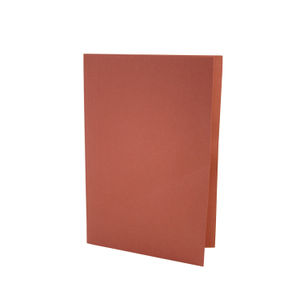 Guildhall Red Foolscap Square Cut Folders 250gsm (Pack of 100)