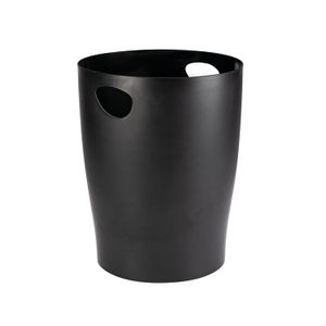 Contour Ergonomics Waste Paper Bin Black