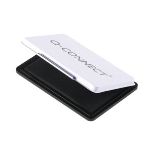 Q-Connect Black Medium Stamp Pad