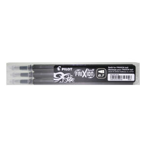 Pilot FriXion Black Erasable Clicker Pens (Pack of 12) - 229101201