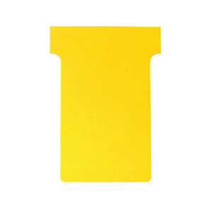 Nobo Yellow T-Cards Size 2 (Pack of 100)