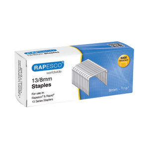 Rapesco 13/8mm Staples (Pack of 5000)