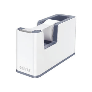 Leitz WOW White-Grey Tape Dispenser