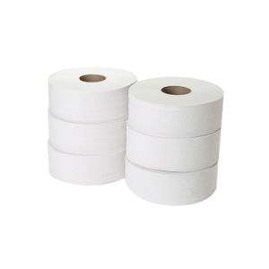 2-Ply Jumbo 300m Toilet Roll (Pack of 6)