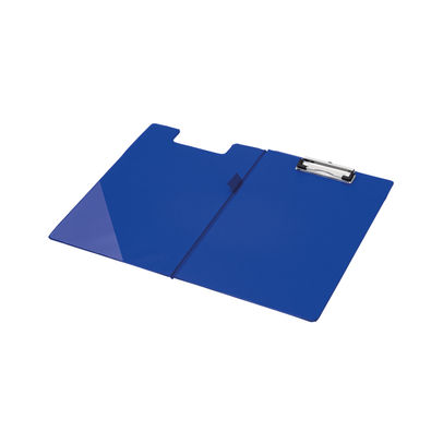 Q-Connect PVC Foldover Clipboard Foolscap Blue