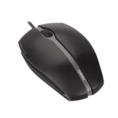 CHERRY GENTIX SILENT Black Wired Optical Mouse
