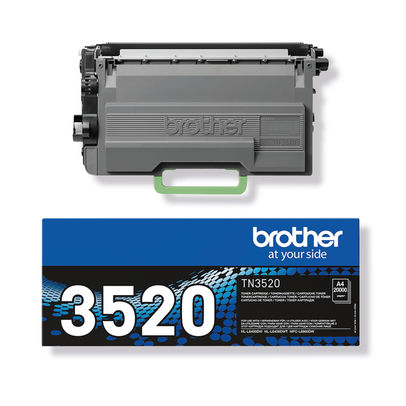 Brother 3520 Ultra High Capacity Black Toner - TN3520