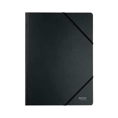 Leitz Recycle A4 Black Card Folder (Pack of 10)