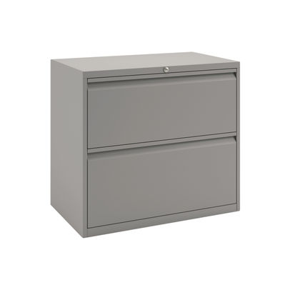 Bisley H697mm Goose Grey 2 Drawer Unit