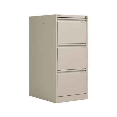 Bisley H1016mm Goose Grey 3 Drawer Filing Cabinet