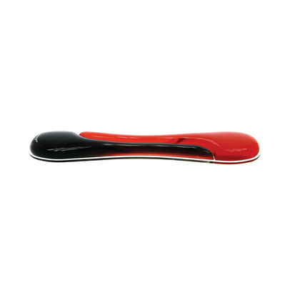 Kensington Duo Gel Wave Black/Red Wrist Rest