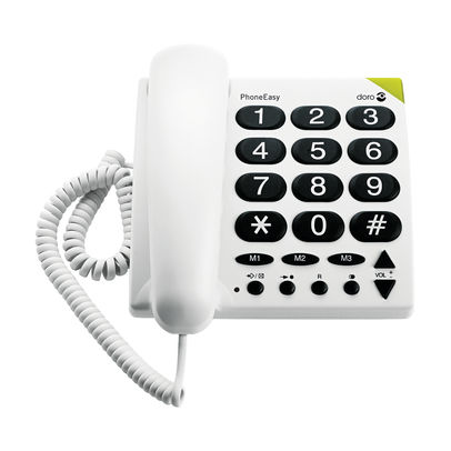 Doro Big Button Telephone White