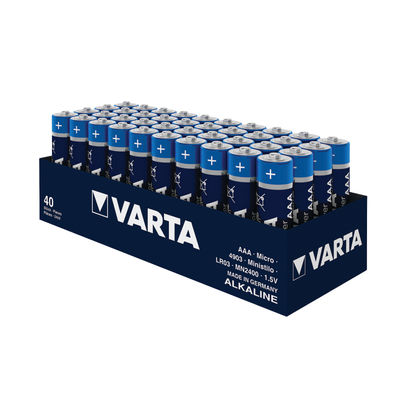 Varta Longlife Power AAA Battery (Pack of 40)