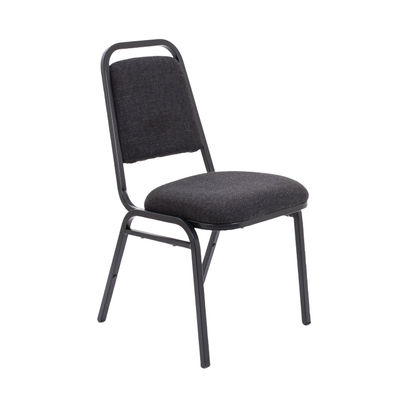 Arista Charcoal/Black Banqueting Chair