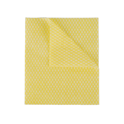 2Work Economy Cloth 420x350mm Yellow (Pack of 50)