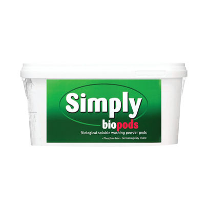 Simply Bio Laundry Powder Pods (Pack of 200)