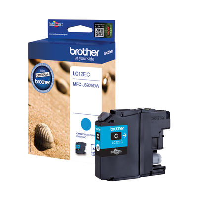 Brother LC12EC Cyan Ink Cartridge - LC12EC